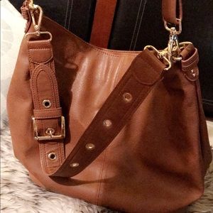 Steve Madden tan brown bag